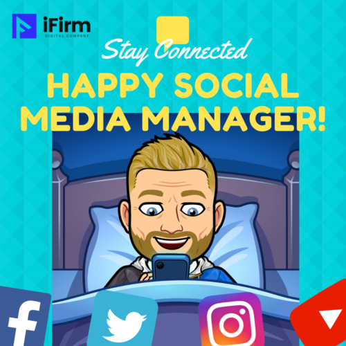 Ik zal je social media manager en persoonlijke assistent zijn