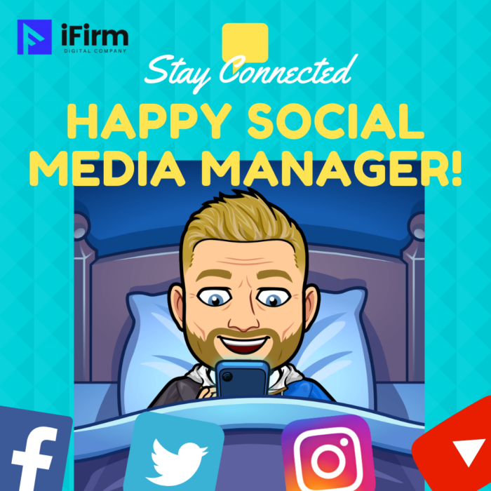 Ik zal je social media manager en persoonlijke assistent zijn